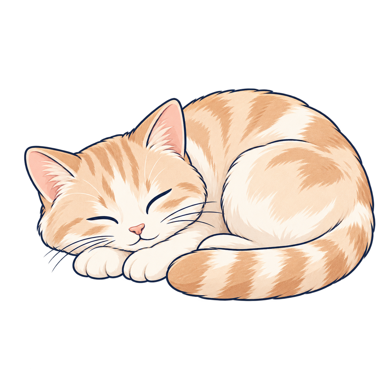 Lumi, the Nueberry Flow cat, resting
