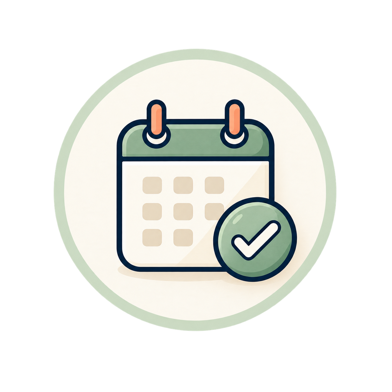Book with confidence illustration